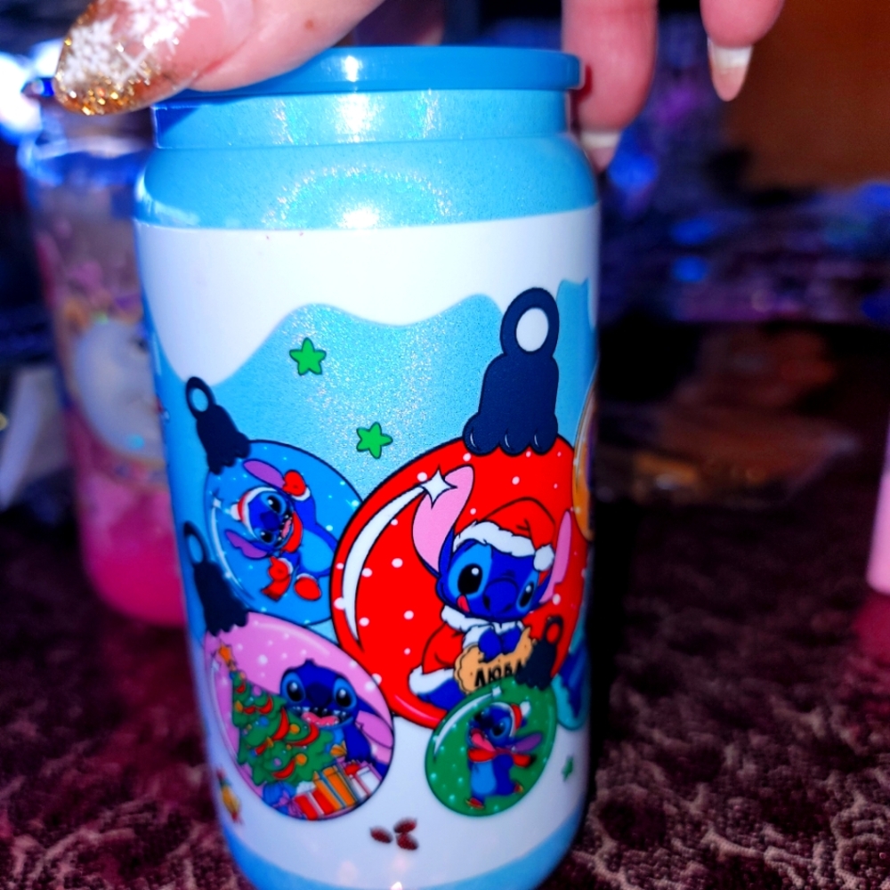 glass beer can tumbler